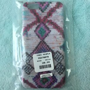 NWT Free People iPhone case